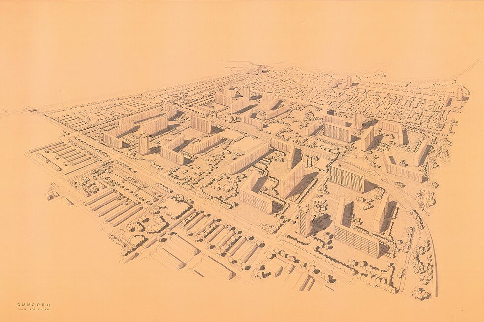 Siedlung Ommoord Rotterdam, 1965