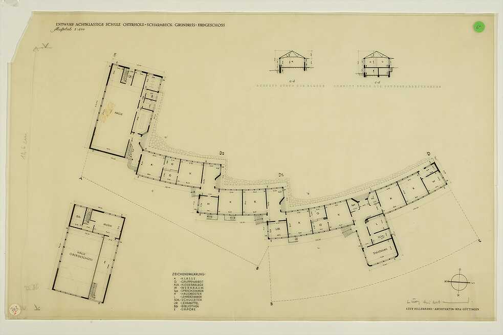 Volksschule Osterholz-Scharmbeck, 1947–48