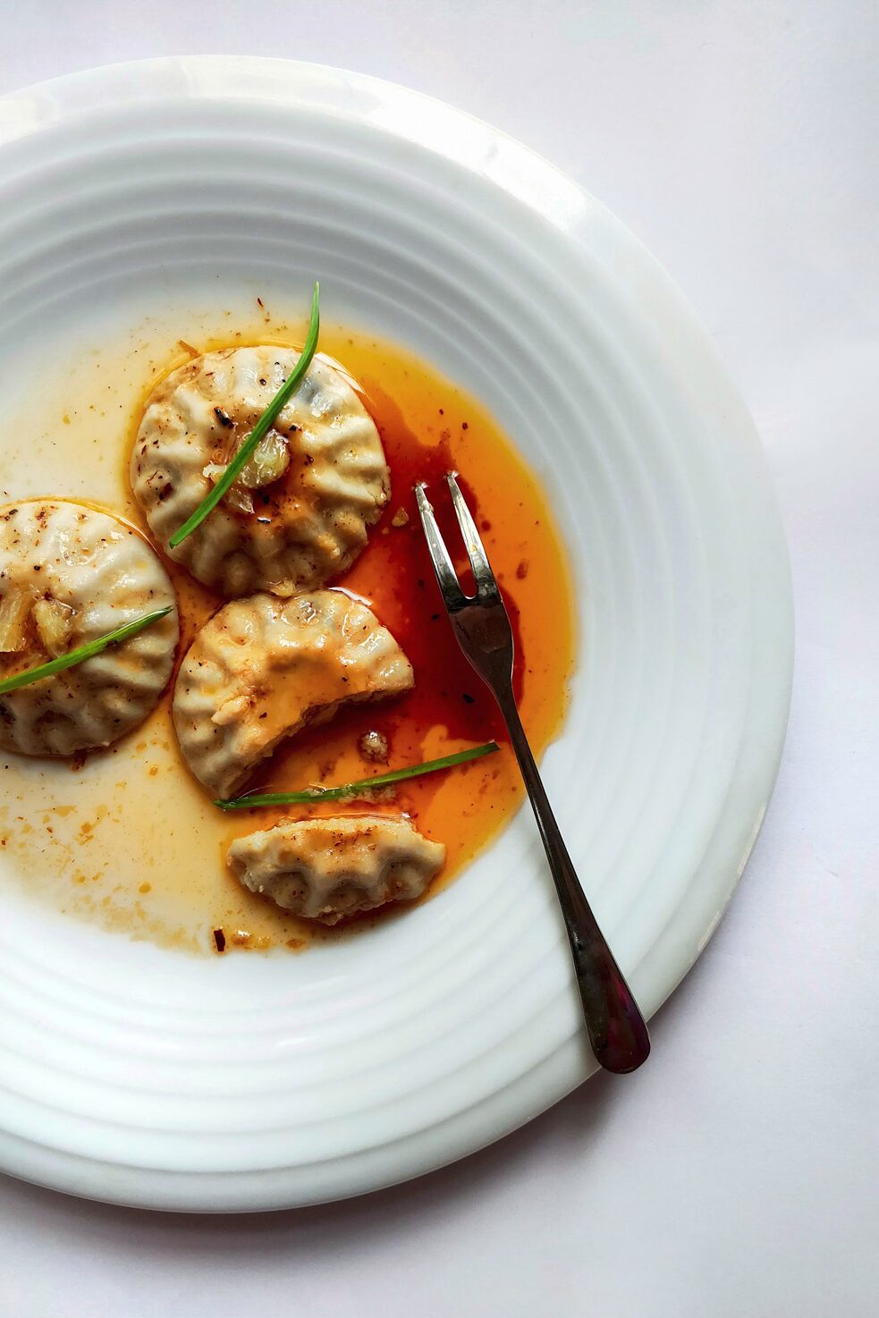 Bengalischer Gram-Tofu mit SW-Chili-Öl