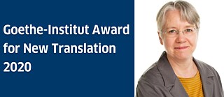 Kay McBurney, winner of the Goethe-Institut Award for New Translation 2020
