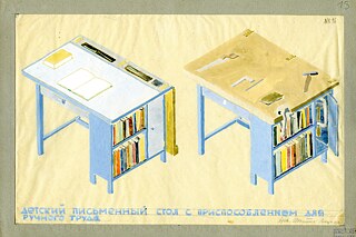 Schreib- und Werktisch - Moskau, 1935–1936