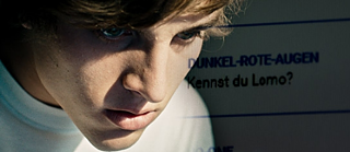 Jonas Dassler as Karl. Still from the movie Lomo.