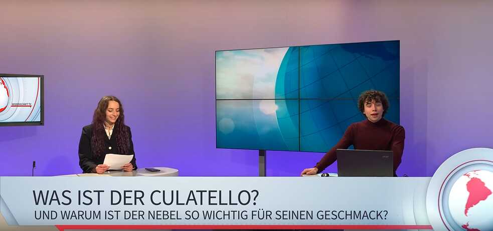 Nachrichten aus den Fernsehstudios in Brescia
