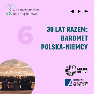 Podcast 6 30 lat razem: Barometr Polska-Niemcy. Okładka