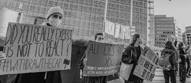 Protest in Brussel