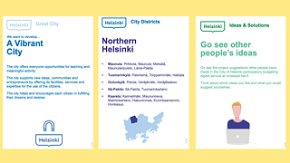 No jogo, as pessoas podem escolher que tipo de cidade gostariam de desenvolver, familiarizar-se com as regiões e depois trocar ideias e soluções com os outros jogadores.