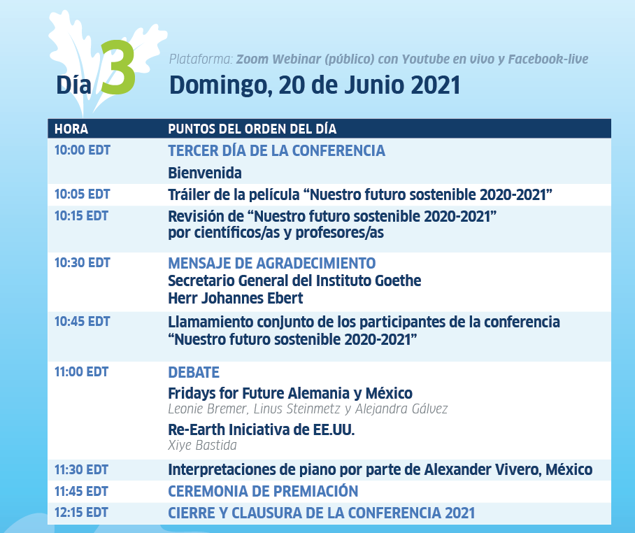 Programa conferencia 20 de junio 
