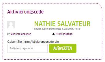 Aktivierungscode