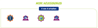Seite Meine Auszeichnungen