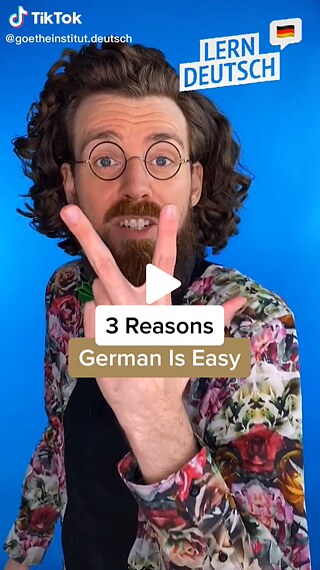 Learn German on TikTok with host Alex.