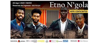 Etno N'gola no Palácio de Ferro