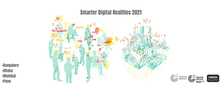 smARTer digital realities  &copy; Design: Paul Anthony George © Sandbox Collective smARTer digital realities 2021