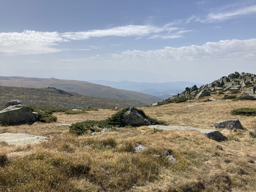 Aussicht vom Gipfel 