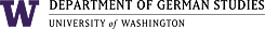 Logo UW Department of German Studies
