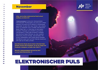 November. Vorderseite