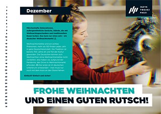 Dezember. Vorderseite