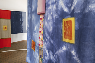 at District *School Without Center, soft architecture by Emma Wolf Haugh/The Many Headad Hydra, photo: Kim Bode, 2021