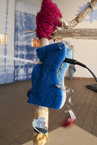 at District *School Without Center, soft architecture by Emma Wolf Haugh/The Many Headad Hydra, photo: Kim Bode, 2021