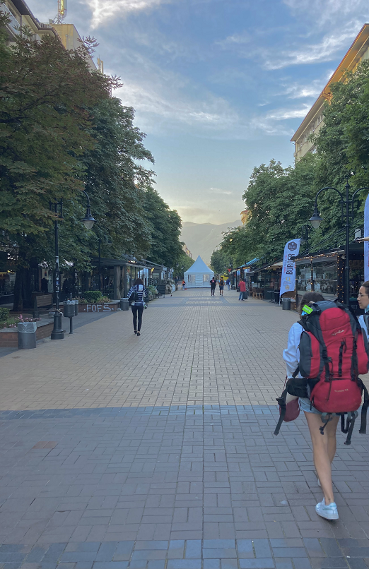 Vitosha bul. mit Vitosha Gebirge