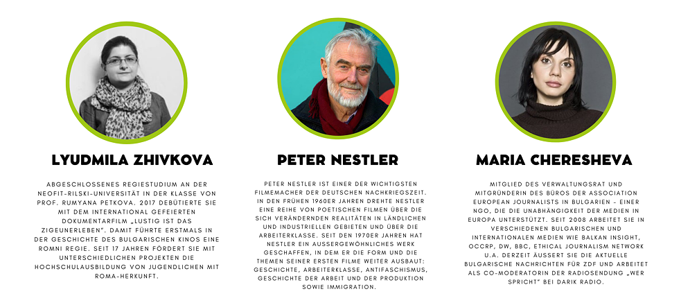 Lyudmila Zhivkova, Peter Nestler, Maria Cheresheva