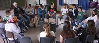 Herr Bachmann und seine Klasse