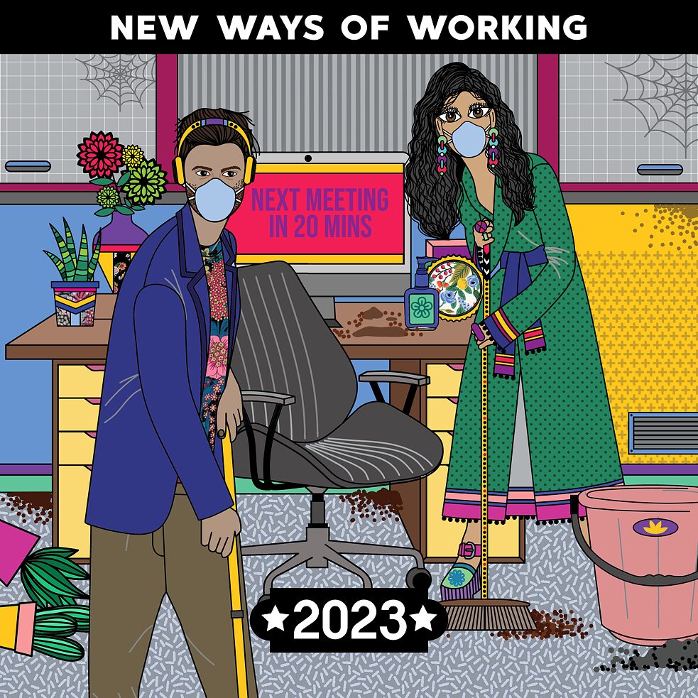 Illustration by Srishti Gupta Roy: 4. Goethe Art - New work 3 