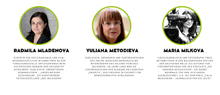 Yuliana Metodieva, Radmila Mladenova und Maria Milkova