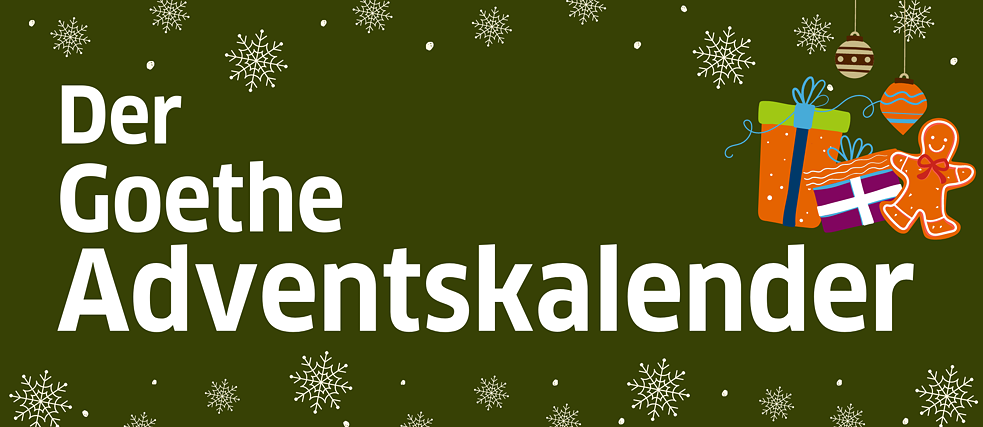 Der Goethe-Adventskalender