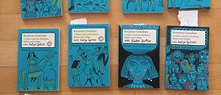 Bekritzelte Cover der deutschen Reclam-Ausgabe | © Kritzeleien: Katja Spitzer | © Reclam 