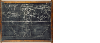 Blackboard Joseph Beuys &copy; Joseph Beuys, The Blackboards, Dublin, 1974. Collection and image © Hugh Lane Gallery. © Estate of Joseph Beuys. Bildkunst Bonn/IVARO Dublin, 2021 Blackboard Joseph Beuys