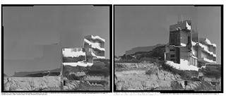 Florian Hecker, Job 0132: Fitzpatrick House (Los Angeles, Calif.), 2019. Processed photography, digital image. Copyright Florian Hecker, all rights reserved. 