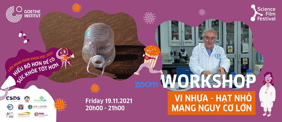 HAN 19.11.2021 WORKSHOP "MICROPLASTIC - TINY PARTICLES, MASSIVE THREATS" HAN 19.11.2021 WORKSHOP "MICROPLASTIC - TINY PARTICLES, MASSIVE THREATS"