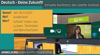 Virtuelle Konferenz: Deutsch - Deine Zukunft!