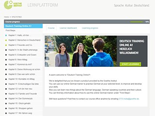 Deutsch Online Individual Training bietet umfangreiche Materialien zum Deutschlernen.