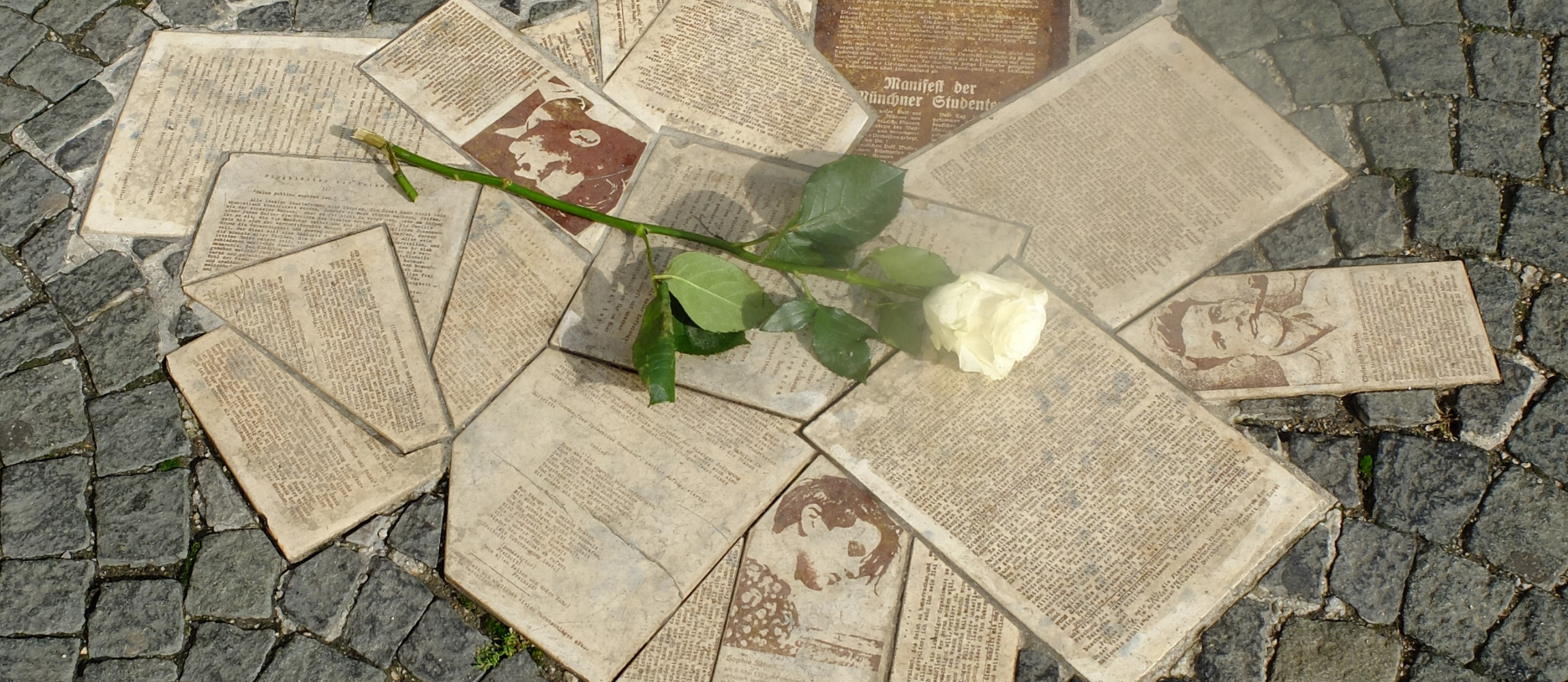 Ausschnitt Bodendenkmal Hans u. Sophie Scholl