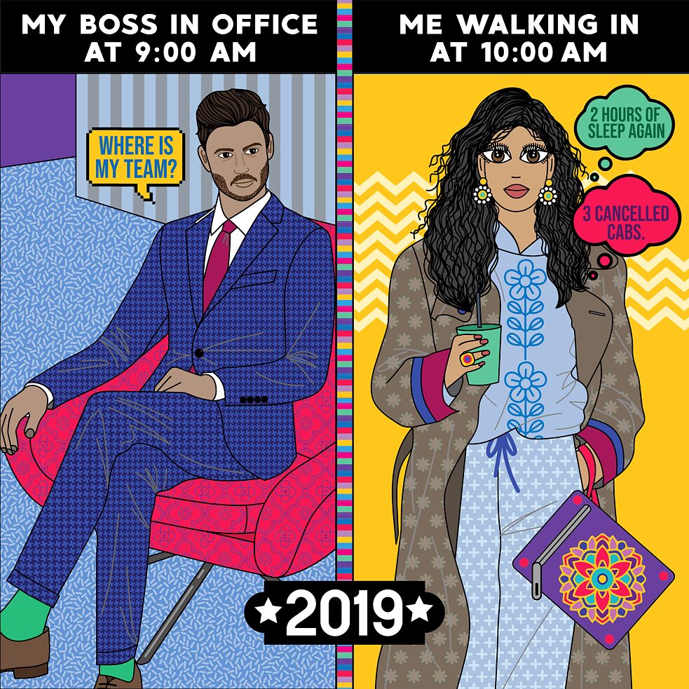 Illustration by Srishti Gupta Roy: 4. Goethe Art - New work 1 