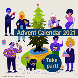 Goethe Advent Calendar Instagram