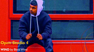 B-boy WIND_Open Studio_AIB &copy; © Attakkalari Centre for Movement Arts B-boy WIND_Open Studio_AIB