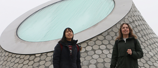 Áile Aikio und Fumi Takayanagi untersuchen samische Kulturerbe