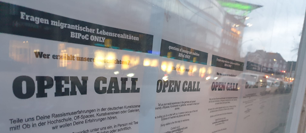 Open Call im Rahmen der Ausstellung