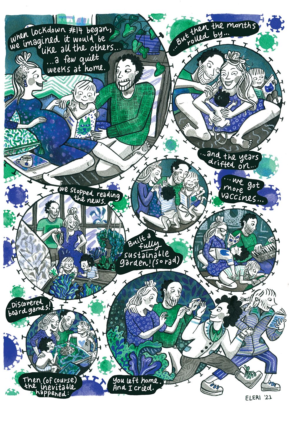 Eleri Mai Harris Comic