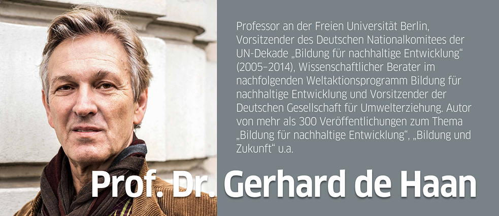 Prof. Dr. Gerhard de Haan