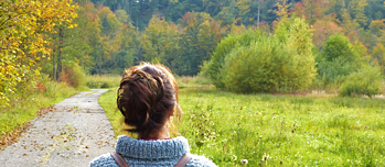 Woman in nature