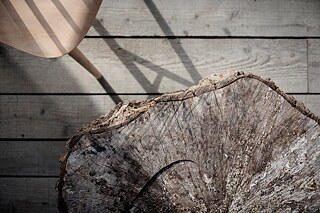 Das Holz aus der Region verwenden.