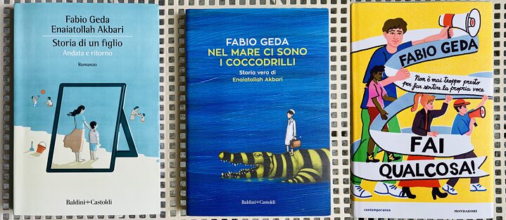 Copertine di libri di Fabio Geda