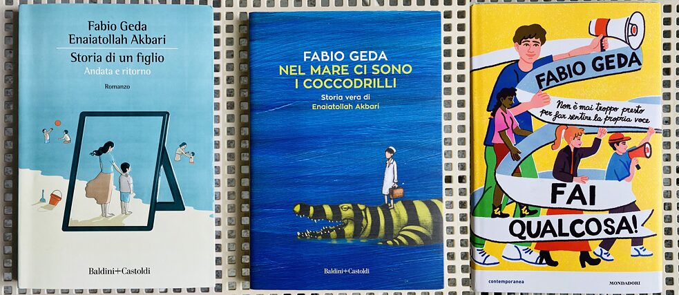Fabio Geda, Buchcover 