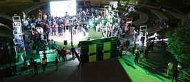 Open-Air-Ausstellung des Spielinkubators GameDev Goethe 2021 