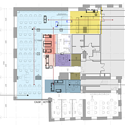 GI Moskau Bibliotheksraumzonen