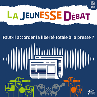 PASCH Tunisie : les jeunes débattent de la liberté de la presse, affiche © © Goethe-Institut Tunesien PASCH Tunisie : Débats jeunesse