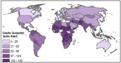 Map Gender and Climate Change